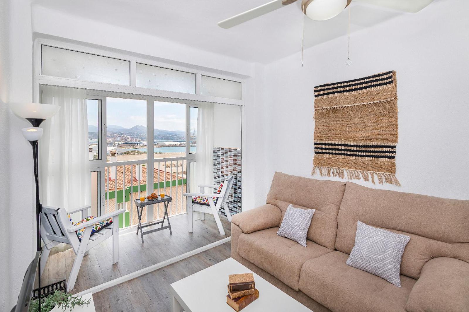Impresionante Vista Al Mar - Elegante Apartamento 马拉加 外观 照片