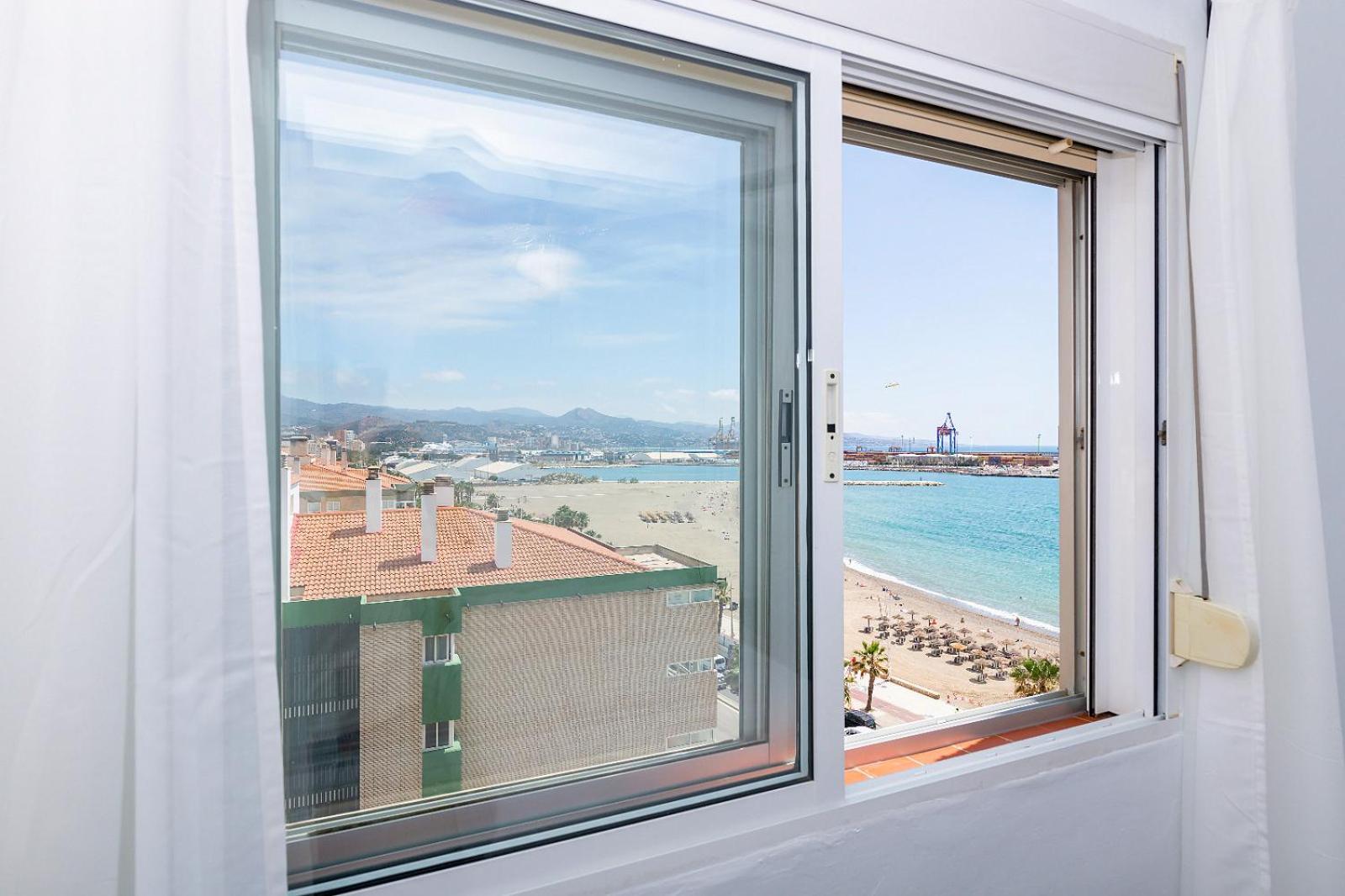 Impresionante Vista Al Mar - Elegante Apartamento 马拉加 外观 照片