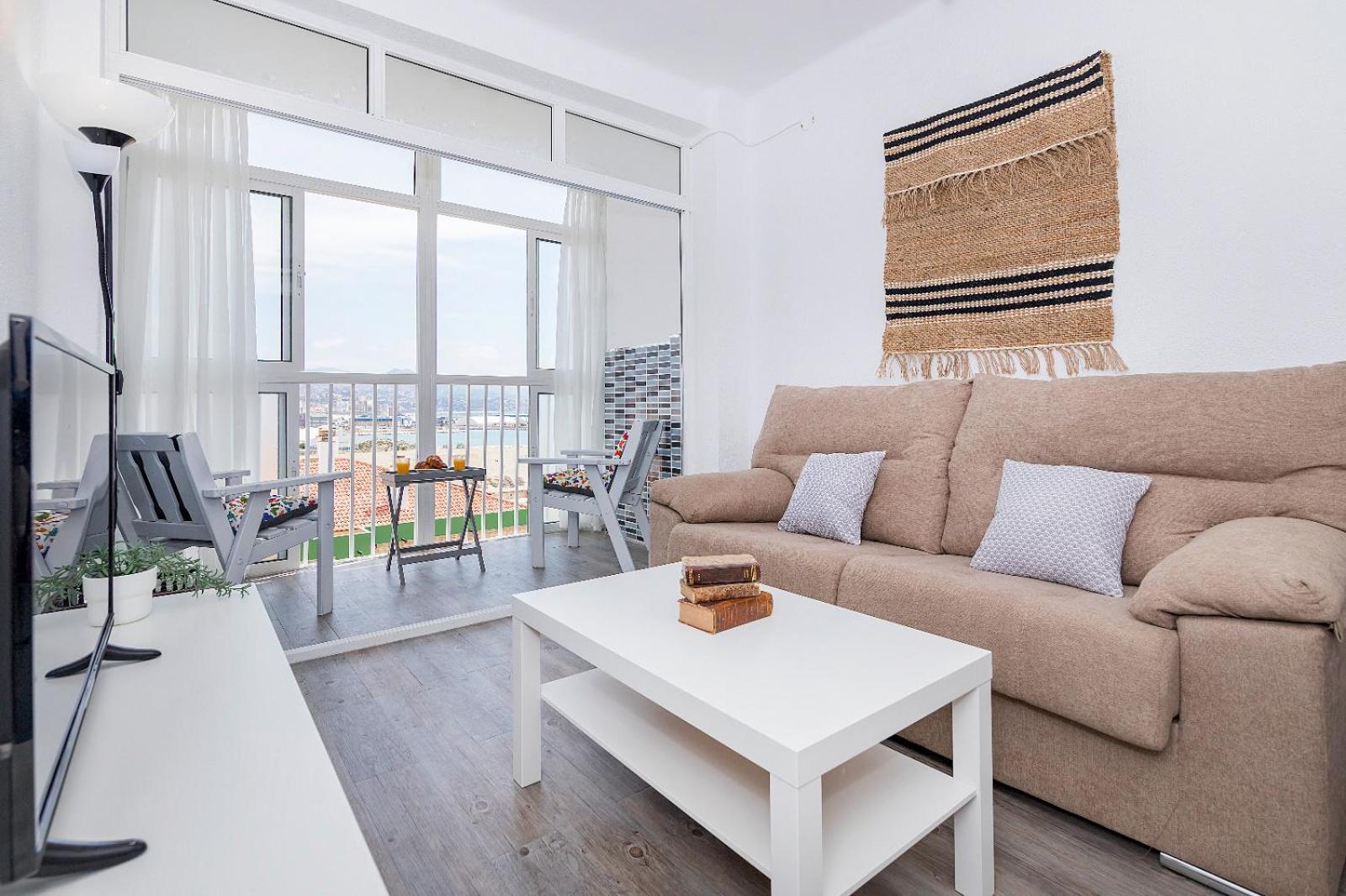 Impresionante Vista Al Mar - Elegante Apartamento 马拉加 外观 照片